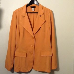 Metro Style Light Orange 2pc Pant Set